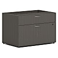 HON Mod HLPLCL3020BF Credenza, 21"H x 30"W x 20"D, 2, Slate Teak 1 thumbnail image