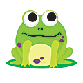 Ashley Productions Magnetic Whiteboard Erasers, 3 3/4", Frog, Pack Of 6 1 thumbnail image