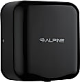 Alpine Industries Hemlock Commercial Automatic High-Speed Electric Hand Dryer With Wall Guard, Black 1 thumbnail image