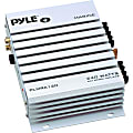 Pyle Hydra PLMRA120 Marine Amplifier - 140 W RMS - 240 W PMPO - 2 Channel - Class A - 8 Ohm - 80 dB SNR - 0.1% THD - 20 Hz to 30 kHz