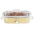 MegaChef 3.5-Quart Casserole Slow Cooker With 3 Temperature Settings, Cream 1 thumbnail image