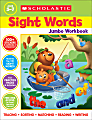 Scholastic® Sight Words Jumbo Workbook, Kindergarten - Grade 2