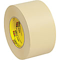 3M™ 231 Masking Tape, 3" Core, 3" x 180', Tan, Case Of 12 1 thumbnail image