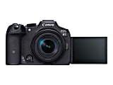 Canon EOS R7 - Digital camera - mirrorless - 32.5 MP - 4K / 60 fps - 8.3x optical zoom RF-S 18-150mm F3.5-6.3 IS STM lens - Wi-Fi, Bluetooth 1 thumbnail image