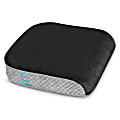 AllSett Health® Extra-Large-Seat Memory Foam Computer Chair Cushion, 19”H x 17”W x 3”D, Black 1 thumbnail image