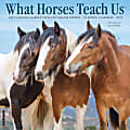 Willow Creek Press Animals Monthly Wall Calendar, 12" x 12", What Horses Teach Us, January to December 2022, 20067 1 thumbnail image