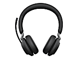 Jabra Evolve2 65 Headset - Microsoft Teams Certification - Stereo - Wireless - Bluetooth - 98.4 ft - Over-the-head - Binaural - Supra-aural - Black 1 thumbnail image