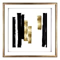 Lorell® Blocks Design Framed Abstract Artwork, 29-1/2" x 29-1/2", Design II 1 thumbnail image