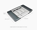 Joseph Joseph Expandable Cutlery And Utensil Organizer, Stone, Total Qty 1 1 thumbnail image