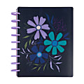 2024 Happy Planner Monthly/Weekly Classic Happy Planner, 7" x 9-1/4", Midnight Botanical, July 2024 To June 2025