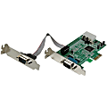 StarTech.com 2 Port Low Profile PCI Express Serial Card - 16550 1 thumbnail image