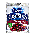 OCEAN SPRAY Craisins Cherry Flavored Dried Cranberries, 1.16 oz, 200 Count