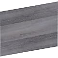 Lorell Adaptable Panel Dividers, 24"W x 2"H x 37"D, Aluminum, Charcoal 1 thumbnail image
