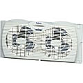 Holmes® 7" 2-Speed Twin Window Fan with Reversible Air Flow Control, White 1 thumbnail image