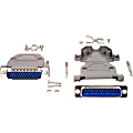 StarTech.com Assembled DB25 Male Solder D-SUB Connector with Plastic Backshell