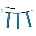 Champion Sports Triple Flag Football Belt, Waist Size 25" – 31", Blue, Set Of 12 1 thumbnail image