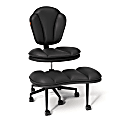 Pinmoco Cloud-Lounge Ergonomic Office Chair, Black, Total Qty 1 1 thumbnail image