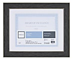 Realspace™ Wyeth Document Frame, 11" x 14", Dark Gray