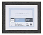 Realspace™ Wyeth Document Frame, 11" x 14", Dark Gray 1 thumbnail image