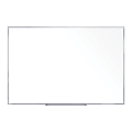 Ghent M2 Non-Magnetic Dry-Erase Whiteboard, 48" x 72", Satin Aluminum Frame