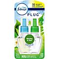 Febreze Morning/Dew Airfreshener Plug Refills - Oil - 0.9 fl oz (0 quart) - Morning Dew Scent - 6 / Carton - Long Lasting, Odor Neutralizer 1 thumbnail image