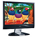 ViewSonic® VX2035wm 20" Widescreen Digital/Analog LCD Monitor, Black 1 thumbnail image
