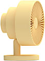 Windmill 5-Speed Smart Fan With Remote, 11-1/4”H x 9-5/8”W x 8-1/8”D, Butter 1 thumbnail image