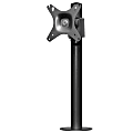 Kantek Mounting Arm for Monitor - Black - Height Adjustable - 27" Screen Support - 1 Each 1 thumbnail image