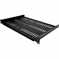 StarTech.com 1U Vented Server Rack Cabinet Shelf - Fixed 12" Deep Cantilever Rackmount Tray for 19" Data/AV/Network Enclosure w/Cage Nuts 1 thumbnail image