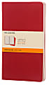 Moleskine Cahier Journals, 5" x 8-1/4", Ruled, 80 Pages, Cranberry Red, Set Of 3 Journals 1 thumbnail image