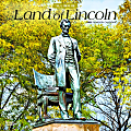 2025 BrownTrout Land of Lincoln Illinois Places Monthly Square Wall Calendar, 12" x 12", American States, Jan to Dec 2025, 9781975482985 1 thumbnail image