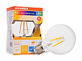 Sylvania LEDvance G25 Dimmable 350 Lumens LED Light Bulbs, 4.5 Watt, 2700 Kelvin/Soft White, Case Of 6 Bulbs