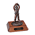 Star Polisher Statue Award, Boy, 8 1/2"H x 6 1/2"W x 6"D