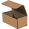 Partners Brand Corrugated Mailers, 9" x 6" x 3", Kraft, Pack Of 50