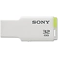 Sony 32GB USB Micro Vault TINY (White) - 32 GB - USB 2.0 - White - 1 Year Warranty 1 thumbnail image