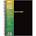 Willow Creek Press 12-Month Undated Budget/Finance Monthly Tracker Planner, 8-1/2" x 11", Black 1 thumbnail image
