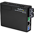 StarTech.com 10/100 Fiber to Ethernet Media Converter Multi Mode SC 2 km