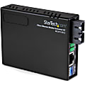 StarTech.com 10/100 Fiber to Ethernet Media Converter Multi Mode SC 2 km 1 thumbnail image