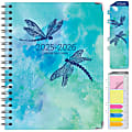 2025-2026 Global Printed Products Hardcover Fashion Daily/Weekly/Monthly Academic Planner, 8-1/2" x 11", Dragonflies, June 2025 To July 2026 1 thumbnail image