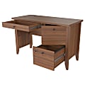Inval Sherbrook Computer/Writing Desk With Locking File Drawer, Pignetto 1 thumbnail image