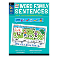 Creative Teaching Press® Cut & Paste Word Family Sentences, Pre-K - 1st Grade