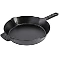 Spice by Tia Mowry Savory Saffron Pre-Seasoned Cast Iron Skillet, 10”, Black 1 thumbnail image