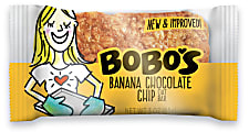BoBo's Oat Bars, Banana Chocolate Chip, 3.5 Oz, Box of 12 Bars