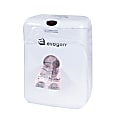 Hospeco EvoGen No Touch ABS Combination Waste Receptacle, 12-1/2”H x 5-3/4”W, White