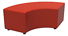 Marco Group Sonik 16"H Curved Bench, American Beauty Red, LF1251-S09 1 thumbnail image