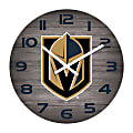 Imperial NHL Weathered Wall Clock, 16”, Golden Knights