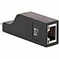 Eaton Tripp Lite Series USB-C to Gigabit Ethernet Vertical Network Adapter (M/F) - USB 3.1 Gen 1, 10/100/1000 Mbps, Black - U436000GB 1 thumbnail image