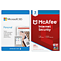 Microsoft 365 Personal - McAfee Internet Security 3 Device 1 thumbnail image