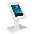 Mount-It! MI-3771W Secure iPad® Countertop Stand, 18"H x 11-13/16"W x 7-13/16"D, White