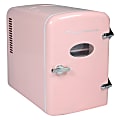 Frigidaire® 9-Can 48-Watt Portable Retro Mini Refrigerator, Pink, EFMIS175-PINK 1 thumbnail image